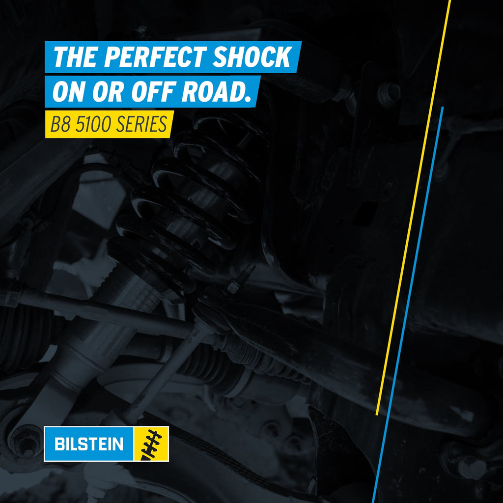 Bilstein Set of Front and Rear B8 5100 Series Shocks Compatible with 2007-2021 Tundra with 0-1 Rear Lift | Provides 0.875-2.3 Front Lift