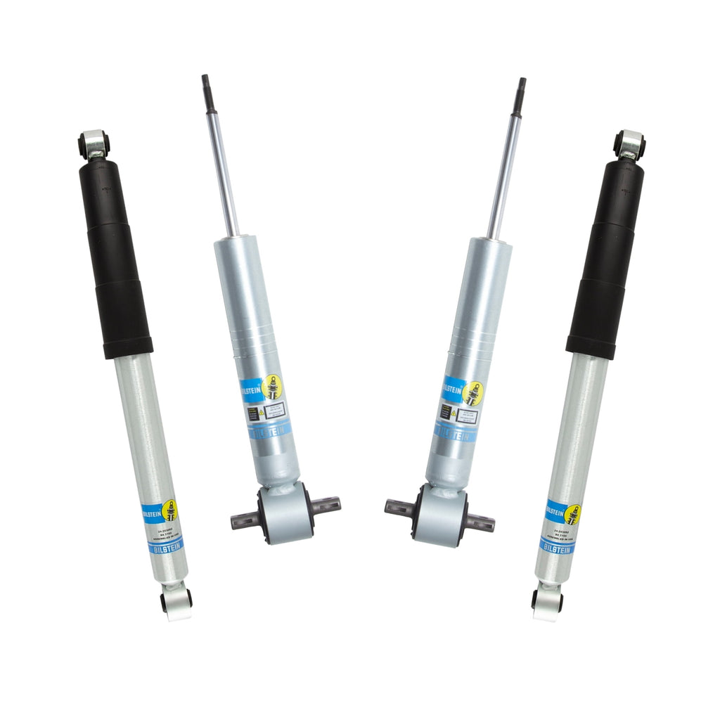 Bilstein Pair of Front B8 5100 Ride Height Adjustable Series Shocks Compatible with 2007-2013 Silverado / Sierra 1500 w/o Electronic Suspension Provides 0-1.75 Front Lift