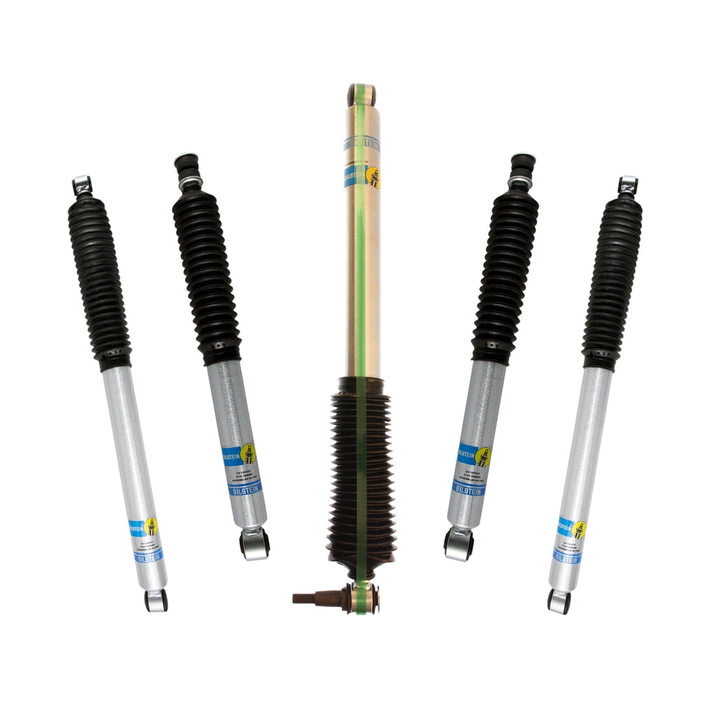 Bilstein Set of Front and Rear B8 5100 Series Shocks Compatible with 2005-2016 F250/F350 4WD with 2 Front & 0-1 Rear
