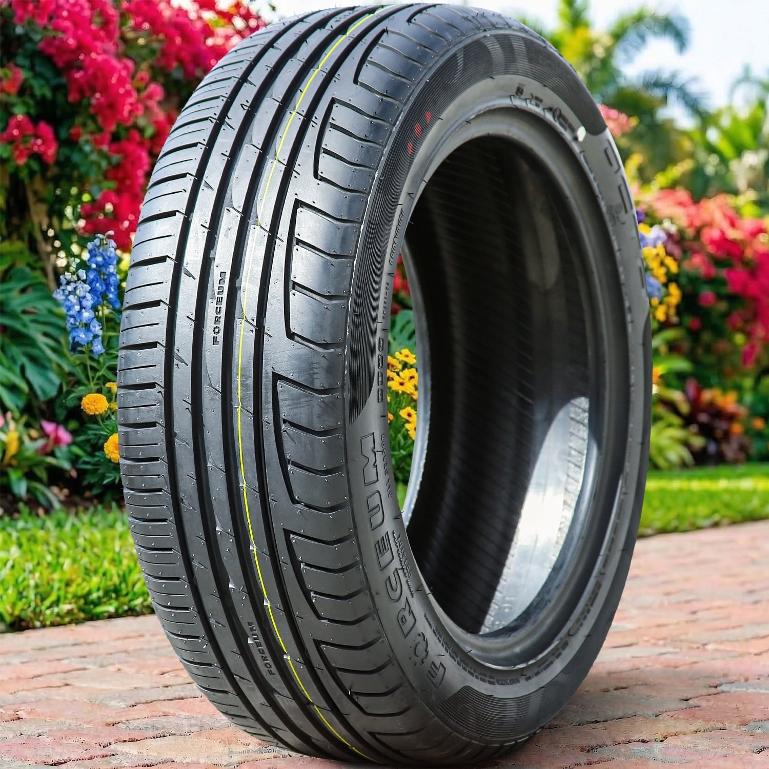 Set of 4 (FOUR) Forceum Octa 225/60R16 ZR 102W XL A/S High Performance Tires Fits: 2003-12 Chevrolet Impala Police, 2013 Chevrolet Impala LS